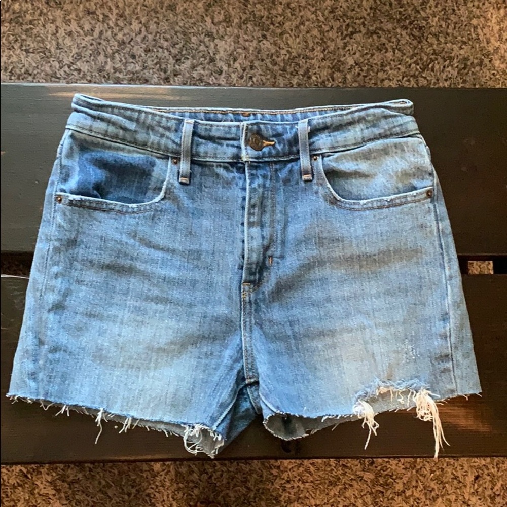 Levi shorts.